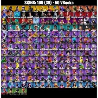 🎮 Fortnite GRAIL Account – 199 Skins | PC/PSN/XBOX | Galaxy | IKONIK | Glow | Master Chief Matte Black |  Arcane Jinx  ⚡ | FA 