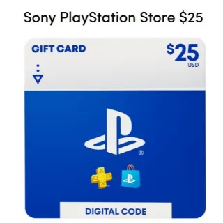 $25.00 USD PlayStation Store