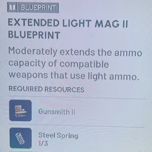 extended light mag ll BP