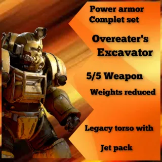 OVEREATER WWR EXCAVATOR 