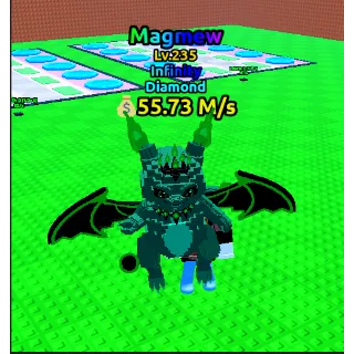 ⭐Magmew diamond⭐ - Escape tsunami for brainrot