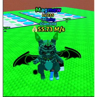 ⭐Magmew diamond⭐ - Escape tsunami for brainrot