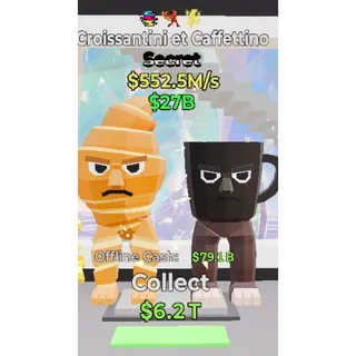 Fortnite Steal the Brainrot - CROISSANTINI ET CAFFETTINO