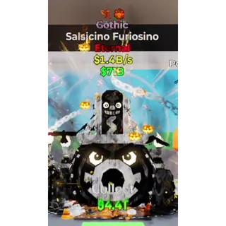 Fortnite Steal the Brainrot - Gothic Salsicino Furiosino