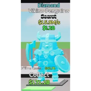 Fortnite Steal the Brainrot - Diamond Vikino Penguino