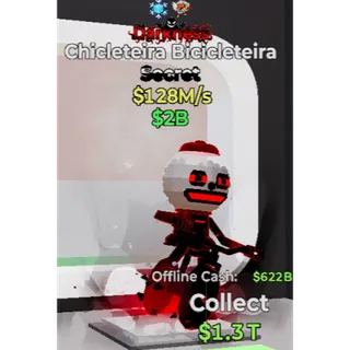 Fortnite Steal the Brainrot - Darkness Chicleteira Bicicleteira