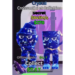 Fortnite Steal the Brainrot - Crystal Croissantini Et Caffettino 