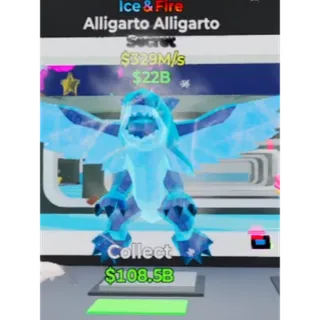 Fortnite Steal The Brainrot Ice & Fire Alligarto Alligarto
