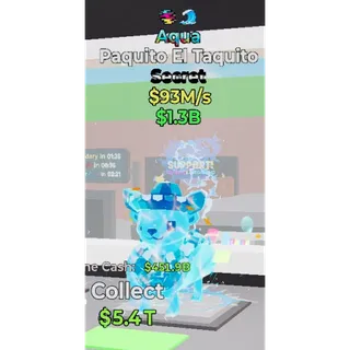 Fortnite Steal the Brainrot - Aqua Paquito El Taquito