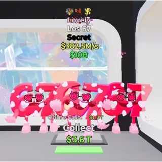 Fortnite Steal the Brainrot - Lovely Los 67