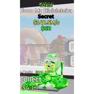 Fortnite Steal the Brainrot - Toxic Nooo my Bicicleteira