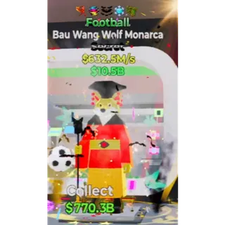 Fortnite Steal the Brainrot - Football Bau Wang Wolf Monarca