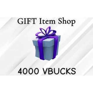 4000 VBucks - Gift