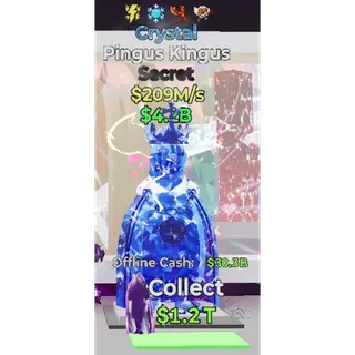 Fortnite Steal the Brainrot - Crystal Pingus Kingus