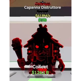 Fortnite Steal the Brainrot - Darkness Capanna Distruttore