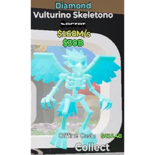 Fortnite Steal the Brainrot - Diamond Vulturino Skeletono