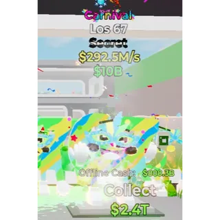 Fortnite Steal the Brainrot - Carnival Los 67
