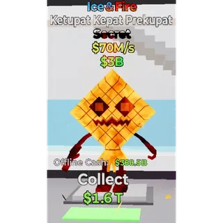 Fortnite Steal the Brainrot - Ice Fire Ketupat Kepat Prekupat