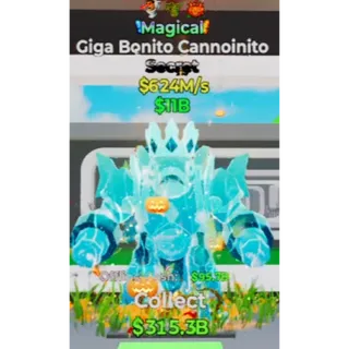 Fortnite Steal the Brainrot - Magical Giga Bonito Cannoninito