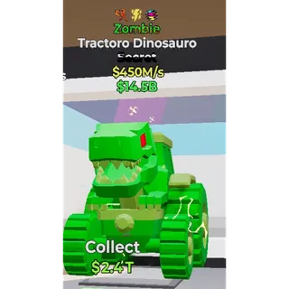 Fortnite Steal the Brainrot - Zombie Tractoro Dinosauro