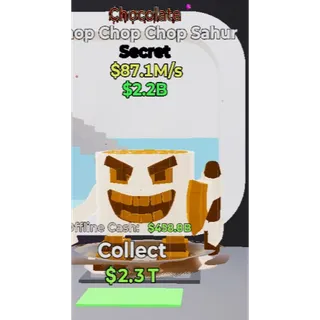 Fortnite Steal the Brainrot - Chocolate Chop Chop Sahur