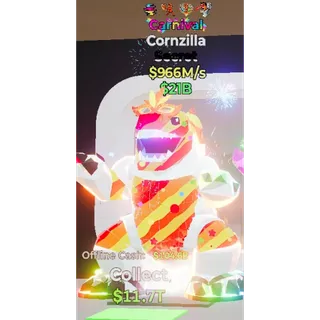 Fortnite Steal the Brainrot - Carnival Cornzilla