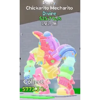 Fortnite Go Up For Brainrots - Party Chickarito Mecharito