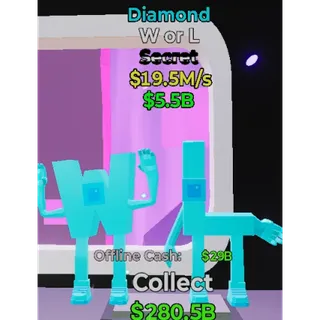 Fortnite Steal the Brainrot - Diamond W or L