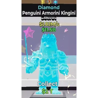 Fortnite Steal the Brainrot - Diamond Penguini Armorini Kingini