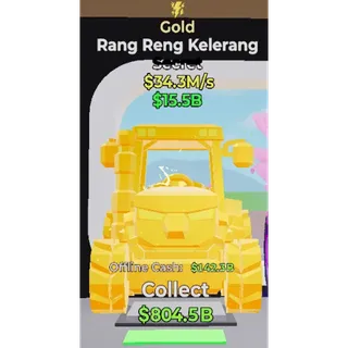 Fortnite Steal the Brainrot - Gold Rang Reng Kelerang