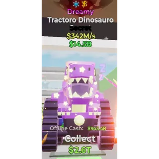 Fortnite Steal the Brainrot - Dreamy Tractoro Dinosauro