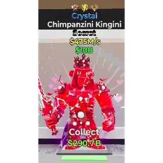 Fortnite Steal the Brainrot - Crystal Chimpanzini Kingini