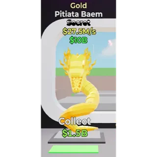 Fortnite Steal the Brainrot - Gold Pitiata Baem