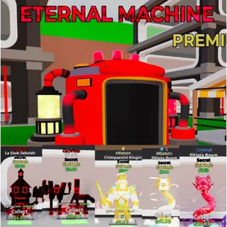 Fortnite Steal the Brainrot - Darkness Heaven and Crystal Eternal Machine