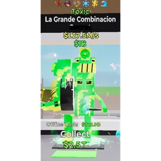 Fortnite Steal the Brainrot - Toxic La Grande Combinacion 6 traits