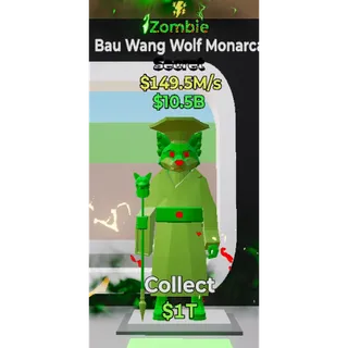 Fortnite Steal the Brainrot - Zombie Bau Wang Wolf Monarca