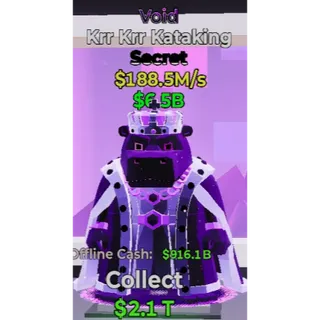 Fortnite Steal the Brainrot - Void Krr Krr Kataking
