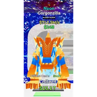 Fortnite Steal the Brainrot - Neon Gorgonzilla