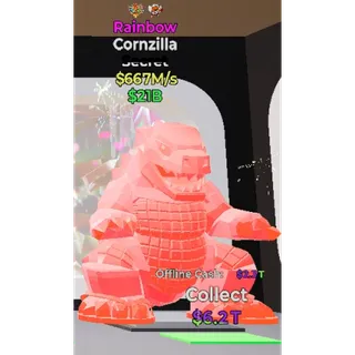 Fortnite Steal the Brainrot - Rainbow Cornzilla