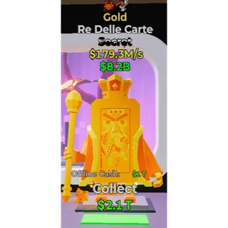 Fortnite Steal the Brainrot - Gold Re Delle Carte
