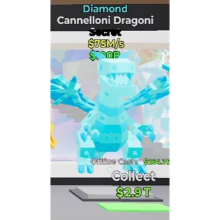 Fortnite Steal the Brainrot - Diamond Cannelloni Dragoni