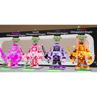 Fortnite Steal the Brainrot - x4 Chimpanzini Kinginis