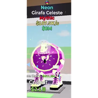 Fortnite Steal the Brainrot - Neon Celeste