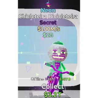 Fortnite Steal the Brainrot - Neon Chicileteira Bicicleteira