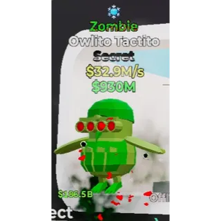 Fortnite Steal the Brainrot - Zombie Owlito Tactito