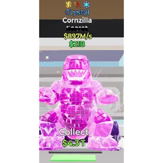 Fortnite Steal the Brainrot - Crystal Cornzilla