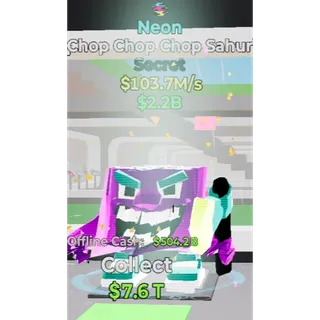 Fortnite Steal the Brainrot - Neon Chop Chop Chop Sahur