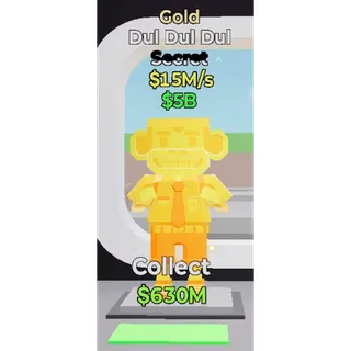 Fortnite Steal the Brainrot - Gold Dul Dul Dul