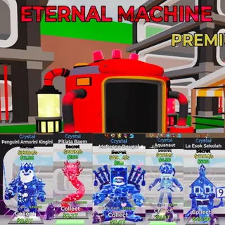 Fortnite Steal the Brainrot - Crystal Eternal Machine