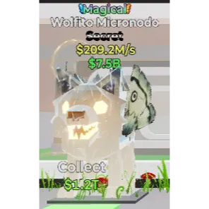 Fortnite Steal the Brainrot - Wolfito Micronodo Magical